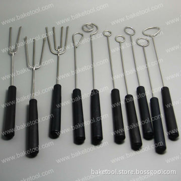 10pcs Chocolate Dipping Forks Set